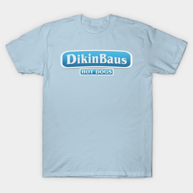 Dikinbaus Hotdogs T-Shirt by Xanderlee7